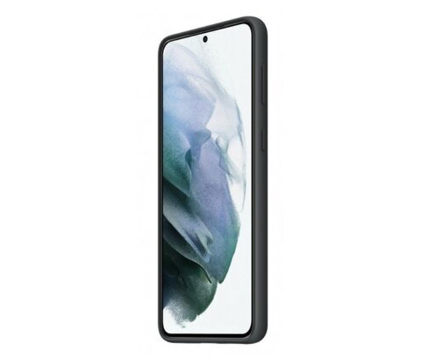 SAMSUNG Etui Silicone Cover Samsung S21+ Black - 617438 - zdjęcie 3
